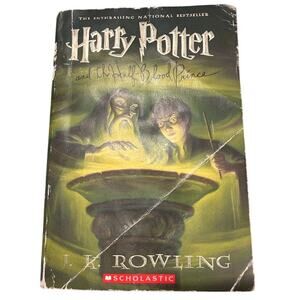 Harry Potter‎ Half Blood Prince Book 6 First Scholastic trade paperback